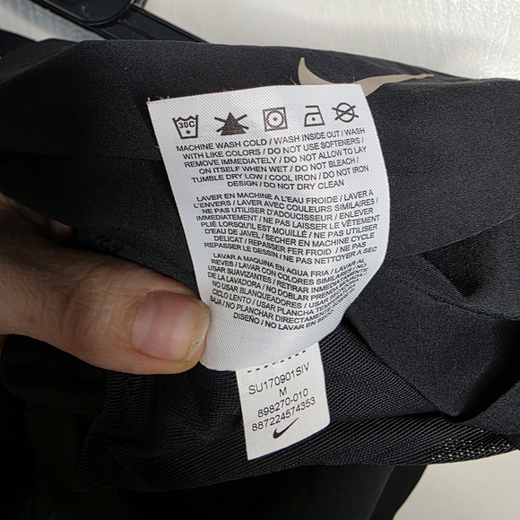 Nike Women's Aeroswift Brief Linef Black Athletic Shorts - Picture 5 of 12